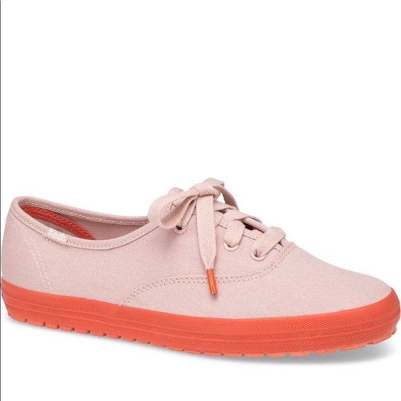 Keds Womens Canvas Champion TRX Sneakers Shoes Pink WF63870 Size 9 - Picture 5 of 6
